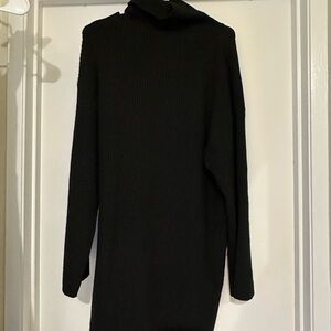 Princess Polly Black Sweater Dress